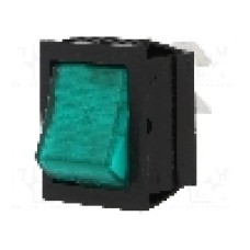 Intrerupator OFF-ON, 2 pozitii, DPST, BULGIN - C1353AAMBG3