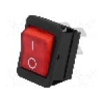 Intrerupator OFF-ON, 2 pozitii, DPST, BULGIN - C1353ABMBR3602AW Intrerupator OFF-ON, 2 pozitii, DPST, BULGIN - C1353ABMBR3602AW