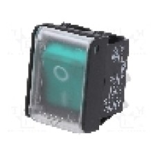 Intrerupator OFF-ON, 2 pozitii, DPST, BULGIN - C1353AHNAB Intrerupator OFF-ON, 2 pozitii, DPST, BULGIN - C1353AHNAB