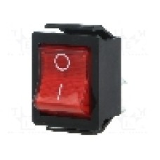 Intrerupator OFF-ON, 2 pozitii, DPST, BULGIN - C1353VQGBR3602AW