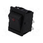 Intrerupator OFF-ON, 2 pozitii, DPST, BULGIN - C1553PLMBR3 Intrerupator OFF-ON, 2 pozitii, DPST, BULGIN - C1553PLMBR3