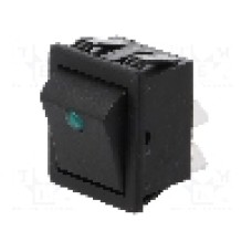 Intrerupator OFF-ON, 2 pozitii, DPST, BULGIN - C1553PTMBG3