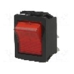 Intrerupator OFF-ON, 2 pozitii, DPST, BULGIN - C1553VQGBR3 Intrerupator OFF-ON, 2 pozitii, DPST, BULGIN - C1553VQGBR3