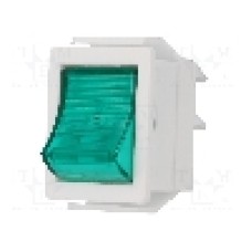 Intrerupator OFF-ON, 2 pozitii, DPST, BULGIN - C1553VQGWG3