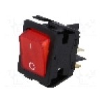 Intrerupator OFF-ON, 2 pozitii, DPST, BULGIN - C6053ALBR31197W