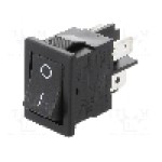 Intrerupator OFF-ON, 2 pozitii, DPST, BULGIN - H8550VBBB076W Intrerupator OFF-ON, 2 pozitii, DPST, BULGIN - H8550VBBB076W