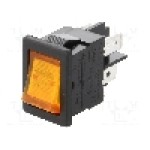 Intrerupator OFF-ON, 2 pozitii, DPST, BULGIN - H8553VBBA3 Intrerupator OFF-ON, 2 pozitii, DPST, BULGIN - H8553VBBA3