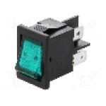 Intrerupator OFF-ON, 2 pozitii, DPST, BULGIN - H8553VBBG3 Intrerupator OFF-ON, 2 pozitii, DPST, BULGIN - H8553VBBG3