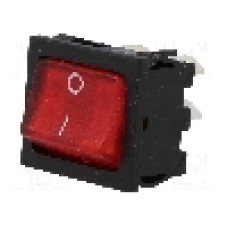 Intrerupator OFF-ON, 2 pozitii, DPST, BULGIN - H8653VBBR3076W