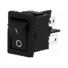Intrerupator OFF-ON, 2 pozitii, DPST, BULGIN - T8550VBBB076W Intrerupator OFF-ON, 2 pozitii, DPST, BULGIN - T8550VBBB076W