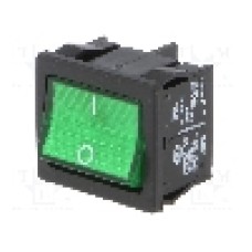 Intrerupator OFF-ON, 2 pozitii, DPST, Marquardt - 01805.6108-02
