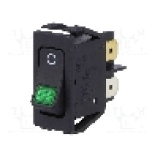 Intrerupator OFF-ON, 2 pozitii, DPST, Marquardt - 1555.3108