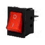 Intrerupator OFF-ON, 2 pozitii, DPST, {{Producator}} - RS2013C3RD Intrerupator OFF-ON, 2 pozitii, DPST, {{Producator}} - RS2013C3RD