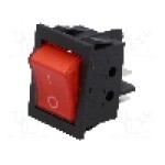 Intrerupator OFF-ON, 2 pozitii, DPST, {{Producator}} - RSI2013C3RD Intrerupator OFF-ON, 2 pozitii, DPST, {{Producator}} - RSI2013C3RD