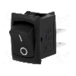 Intrerupator OFF-ON, 2 pozitii, DPST, {{Producator}} - RSM2013C3BK Intrerupator OFF-ON, 2 pozitii, DPST, {{Producator}} - RSM2013C3BK