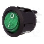 Intrerupator OFF-ON, 2 pozitii, DPST, SCI - R13-244B-02-BG-2D Intrerupator OFF-ON, 2 pozitii, DPST, SCI - R13-244B-02-BG-2D