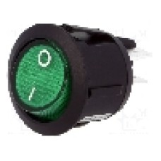 Intrerupator OFF-ON, 2 pozitii, DPST, SCI - R13-244B-02-BG-2D Intrerupator OFF-ON, 2 pozitii, DPST, SCI - R13-244B-02-BG-2D