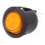 Intrerupator OFF-ON, 2 pozitii, DPST, SCI - R13-244B-02-BY Intrerupator OFF-ON, 2 pozitii, DPST, SCI - R13-244B-02-BY