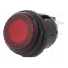 Intrerupator OFF-ON, 2 pozitii, DPST, SCI - R13-244B8-02-BBR Intrerupator OFF-ON, 2 pozitii, DPST, SCI - R13-244B8-02-BBR