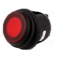 Intrerupator OFF-ON, 2 pozitii, DPST, SCI - R13-244B8-02-BBR