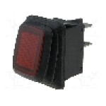Intrerupator OFF-ON, 2 pozitii, DPST, SCI - R13-285A8L1-01-BNNR5 Intrerupator OFF-ON, 2 pozitii, DPST, SCI - R13-285A8L1-01-BNNR5
