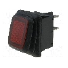 Intrerupator OFF-ON, 2 pozitii, DPST, SCI - R13-285A8L1-01-BNNR5 Intrerupator OFF-ON, 2 pozitii, DPST, SCI - R13-285A8L1-01-BNNR5