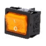 Intrerupator OFF-ON, 2 pozitii, DPST, SCI, R13-33B-02-BY-2D-N-2, T234677 Intrerupator OFF-ON, 2 pozitii, DPST, SCI, R13-33B-02-BY-2D-N-2, T234677