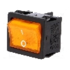 Intrerupator OFF-ON, 2 pozitii, DPST, SCI, R13-33B-02-BY-2D-N-2, T234677