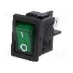 Intrerupator OFF-ON, 2 pozitii, DPST, SCI, R13-73C-02-BG-2D-N-2, T234702 Intrerupator OFF-ON, 2 pozitii, DPST, SCI, R13-73C-02-BG-2D-N-2, T234702