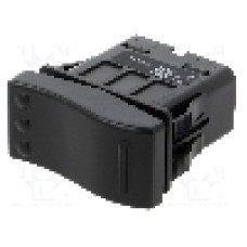 Intrerupator OFF-(ON), 2 pozitii, SPST-NO, Marquardt - 3251.0058