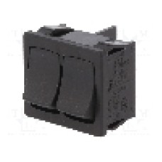Intrerupator OFF-ON, 2 pozitii, SPST-NO x2, Marquardt - 1806.1102