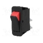 Intrerupator OFF-ON, 2 pozitii, SPST, BULGIN - C1300XBMBBR Intrerupator OFF-ON, 2 pozitii, SPST, BULGIN - C1300XBMBBR