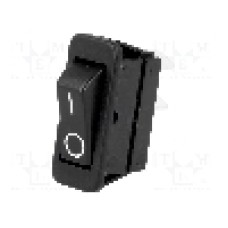 Intrerupator OFF-ON, 2 pozitii, SPST, BULGIN - C1500ABMBB