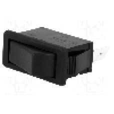 Intrerupator OFF-ON, 2 pozitii, SPST, BULGIN - C1500ATMBB