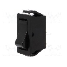 Intrerupator OFF-ON, 2 pozitii, SPST, BULGIN - C1500VQGBB