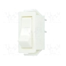 Intrerupator OFF-ON, 2 pozitii, SPST, BULGIN - C1500VQGWW Intrerupator OFF-ON, 2 pozitii, SPST, BULGIN - C1500VQGWW