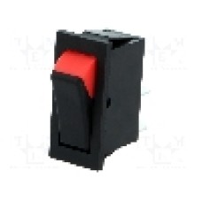 Intrerupator OFF-ON, 2 pozitii, SPST, BULGIN - C1500XAMBBR Intrerupator OFF-ON, 2 pozitii, SPST, BULGIN - C1500XAMBBR