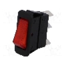 Intrerupator OFF-ON, 2 pozitii, SPST, BULGIN - C5503ABMBR3