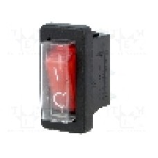 Intrerupator OFF-ON, 2 pozitii, SPST, BULGIN - C5503ALBR33036WG74 Intrerupator OFF-ON, 2 pozitii, SPST, BULGIN - C5503ALBR33036WG74