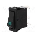 Intrerupator OFF-ON, 2 pozitii, SPST, BULGIN - C5503PLGR3 Intrerupator OFF-ON, 2 pozitii, SPST, BULGIN - C5503PLGR3