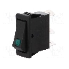 Intrerupator OFF-ON, 2 pozitii, SPST, BULGIN - C5503PLGR3