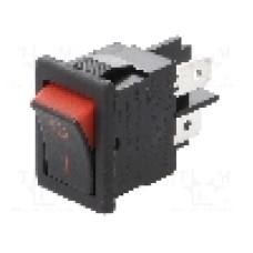 Intrerupator OFF-ON, 2 pozitii, SPST, BULGIN - H8500XBBBR076R