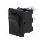 Intrerupator OFF-ON, 2 pozitii, SPST, BULGIN - H8600VBBB Intrerupator OFF-ON, 2 pozitii, SPST, BULGIN - H8600VBBB
