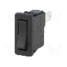 Intrerupator OFF-ON, 2 pozitii, SPST, BULGIN - H8800VABB