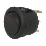 Intrerupator OFF-ON, 2 pozitii, SPST, BULGIN - R13112B2BR6