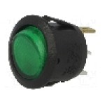 Intrerupator OFF-ON, 2 pozitii, SPST, BULGIN - R13112BBG3 Intrerupator OFF-ON, 2 pozitii, SPST, BULGIN - R13112BBG3