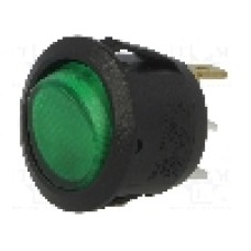 Intrerupator OFF-ON, 2 pozitii, SPST, BULGIN - R13112BBG3