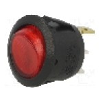 Intrerupator OFF-ON, 2 pozitii, SPST, BULGIN - R13112BBR3 Intrerupator OFF-ON, 2 pozitii, SPST, BULGIN - R13112BBR3