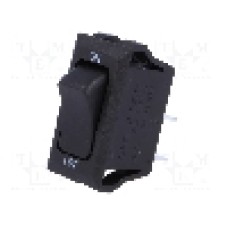 Intrerupator OFF-ON, 2 pozitii, SPST, CANAL ELECTRONIC - HB-110-C7N-BBG-A