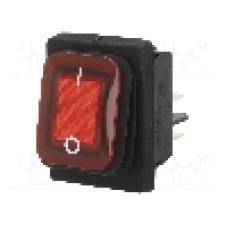 Intrerupator OFF-ON, 2 pozitii, SPST, COMELUX - 9MER13N2HL33030